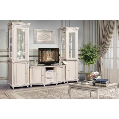 Гостиная Валенсия Классик Античная темпера с серебром Гостиная Валенсия Классик Античная темпера с серебром