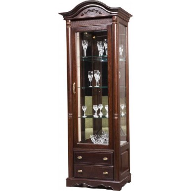 Шкаф-витрина Паола БМ2.671.0.05 (2102) Шкаф-витрина Паола БМ2.671.0.05 (2102)