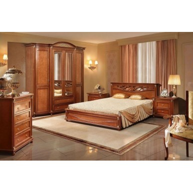 Спальня Валенсия Классик Каштан Спальня Валенсия Классик Каштан