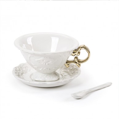 Чайная пара Seletti I-Tea Gold Чайная пара Seletti I-Tea Gold