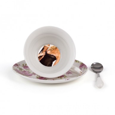Чайная пара Seletti Lady Tarin Rose Rumina Чайная пара Seletti Lady Tarin Rose Rumina