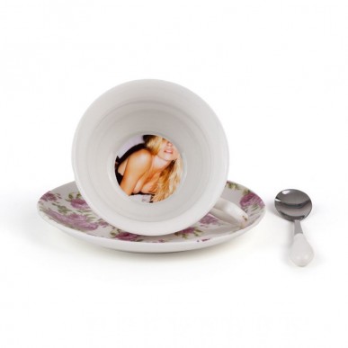 Чайная пара Seletti Lady Tarin Rose Vittoria Чайная пара Seletti Lady Tarin Rose Vittoria