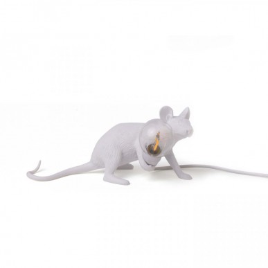 Настольная лампа Seletti Mouse Lamp Lyie Down 