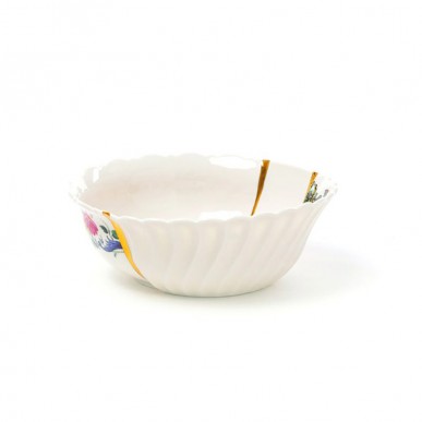 Тарелка Seletti Kintsugi фарфор 09637 Тарелка Seletti Kintsugi фарфор 09637