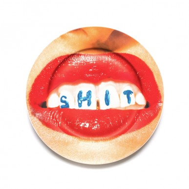 Тарелка Seletti Gold Border Тарелка Seletti Gold Border