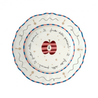 Тарелка обеденная APPLE 26,5 см BITOSSI HOME