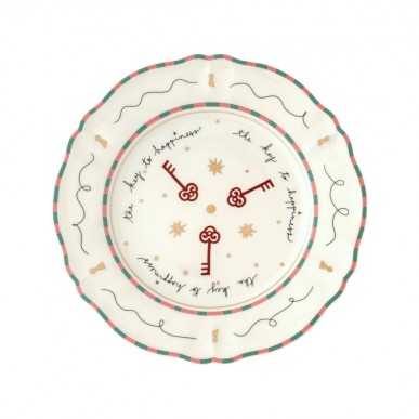 Тарелка обеденная KEYS 26,5 см BITOSSI HOME