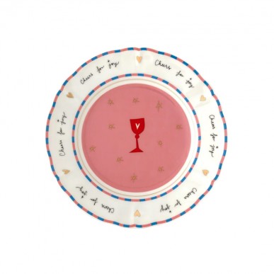 Тарелка десертная GLASS 20,5 см BITOSSI HOME