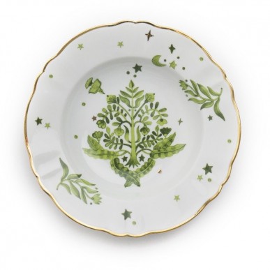 Тарелка глубокая FLORAL 23 см BITOSSI HOME