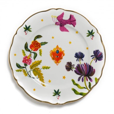 Блюдо круглое FLORAL 32,5 см BITOSSI HOME