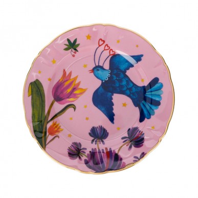 Тарелка десертная LITTLE BIRD 20,5 см BITOSSI HOME