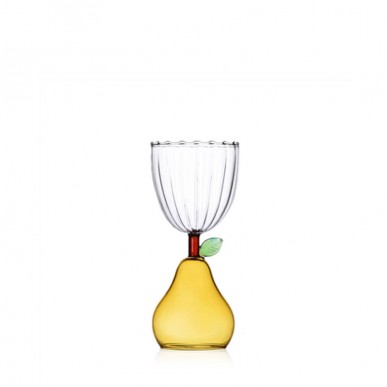 Бокал Stemmed glass pear yellow ICHENDORF