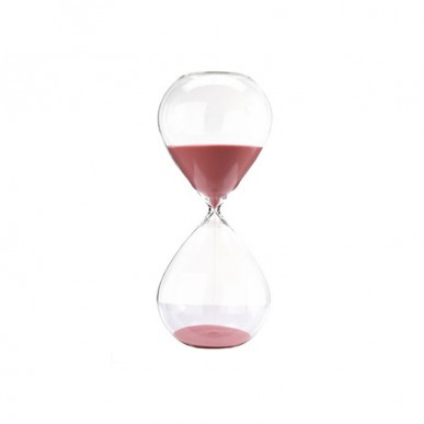 Часы Pols Potten Sandglass ball L pink Часы Pols Potten Sandglass ball L pink