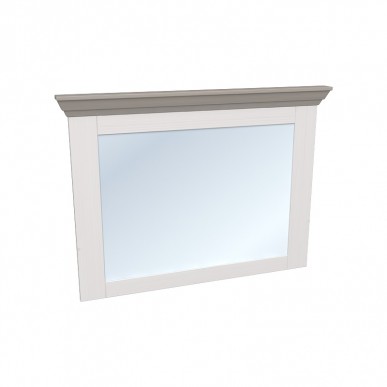 ЗЕРКАЛО ФОРЕСТ БЕЛЫЙ ВОСК/АНТРАЦИТ