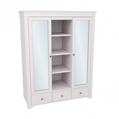 Шкаф Бейли с полками и зеркалом Шкаф Бейли с полками и зеркалом