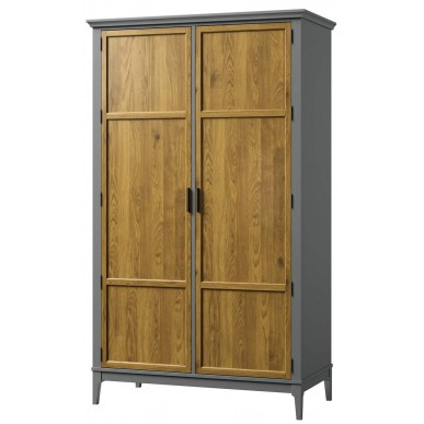 Шкаф для одежды Квадро-С 20 из массива сосны