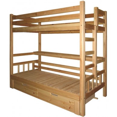 Кровать двухъярусная Марина (неразборная) (800х1900)