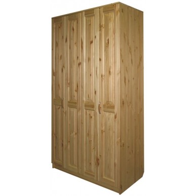 Шкаф четырехдверный комбинированный Герман-4 двери гармошкой