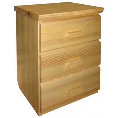 Тумба прикроватная с 3-мя ящиками Скандинавия Тумба прикроватная с 3-мя ящиками Скандинавия