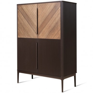 Шкаф-бар Модена Т 675 шпон