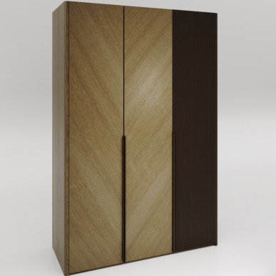 Шкаф Модена 3х дверный шпон