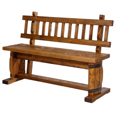 Скамья под старину Э0301-02(Б)