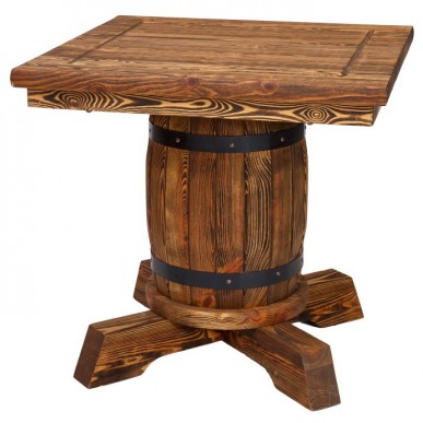 Стол под старину Бочка